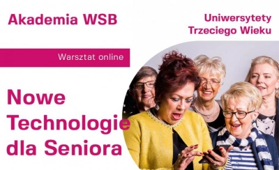 ilustracja aktualności: Warsztaty Nowe technologie w pracy seniora