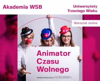 ilustracja aktualności: Warsztaty Animator czasu wolnego