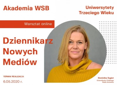 ilustracja aktualności: Warsztaty Dziennikarz nowych mediów