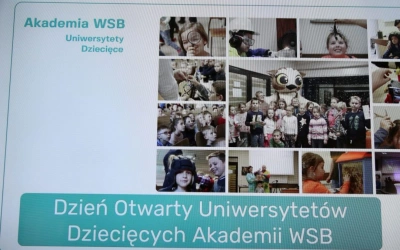 ilustracja aktualności: Dzień Otwarty w Uniwersytetach Dzicięcych Akademii WSB