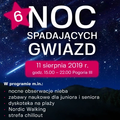 ilustracja aktualności: Noc Spadających Gwiazd