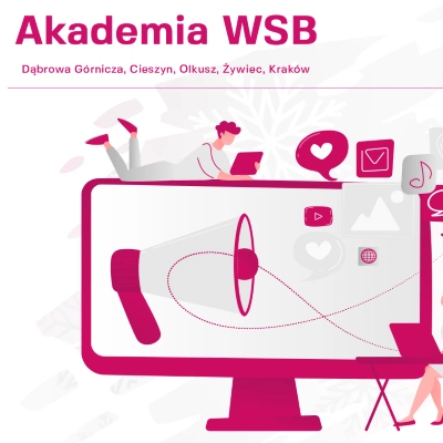 ilustracja aktualności: E-ferie z Uniwersytetami Dziecięcymi AWSB (LEGO, Minecraft, eksperymenty naukowe)