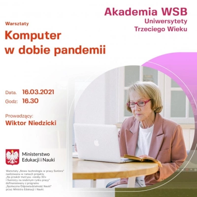 ilustracja aktualności: KOMPUTER w dobie PANDEMI