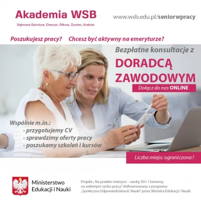 ilustracja aktualności: DORADCA ZAWODOWY - jest do Waszej dyspozycji