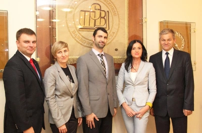 ilustracja aktualności: dr Ladislava Chvatala z Moravian University College w Ołomuńcu w WSB