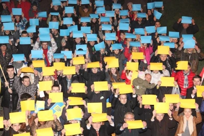 ilustracja aktualności: Światełko Solidarności z Ukrainą (nowość! Film)