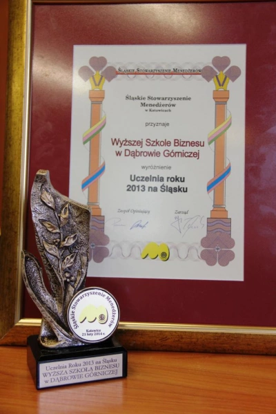 ilustracja aktualności: WSB Uczelnią Roku 2013