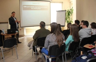 ilustracja aktualności: CBA w walce ze zjawiskiem korupcji - wykład w ramach X Festiwalu Nauki