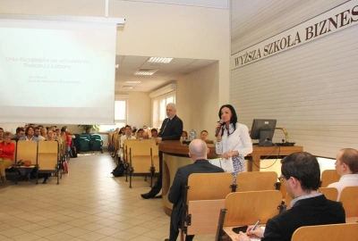 ilustracja aktualności: Unia Europejska po Traktacie Lizbońskim - europoseł dr Jan Olbrycht gościem X Festiwalu Nauki