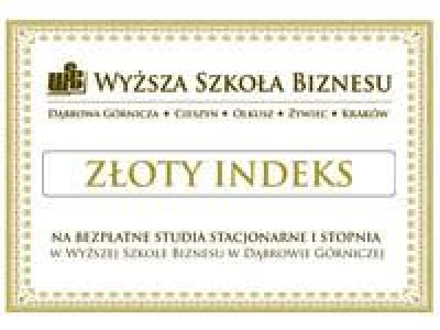 ilustracja aktualności: "Złoty Indeks WSB" dla najlepszych maturzystów