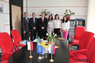 ilustracja aktualności: Wizyta studyjna władz uczelni w Bańskiej Bystrzycy 