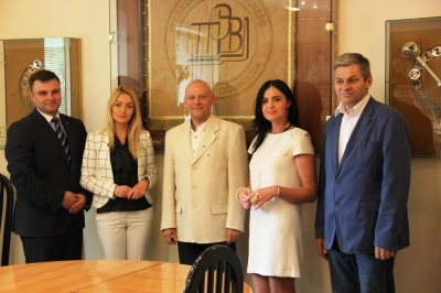 ilustracja aktualności: prof. dr hab. Arkadiusz Letkiewicz odwiedził WSB