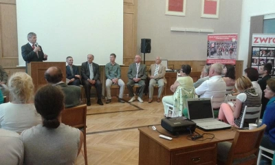 ilustracja aktualności: Przedstawiciele władz WSB na konferencji "Zaolzie i Zaolziacy"