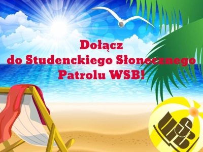 ilustracja aktualności: Dołącz do Studenckiego Słonecznego Patrolu WSB