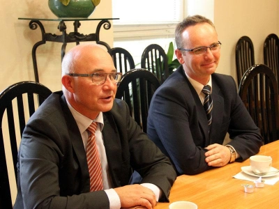 ilustracja aktualności: Prezydent Chorzowa z wizytą w WSB