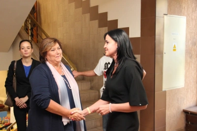 ilustracja aktualności: Pani Anna Komorowska, Pierwsza Dama RP z wizytą w WSB