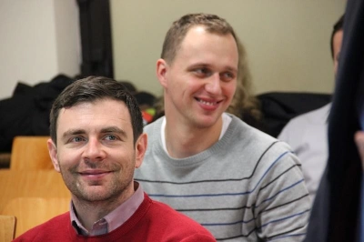 ilustracja aktualności: Zajęcia z red. Romanem Młodkowskim