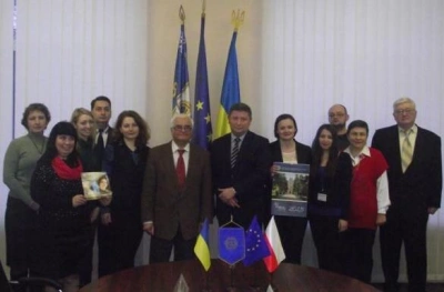 ilustracja aktualności: Delegacja WSB z wizytą na Politechnice Kijowskiej