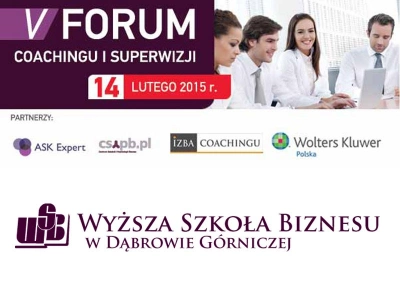 ilustracja aktualności: Trudne sytuacje w pracy coacha - zapraszamy na V Forum Coachingu