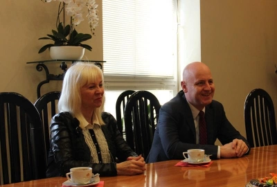 ilustracja aktualności: Śląski Komendant Wojewódzki Policji z wizytą w WSB