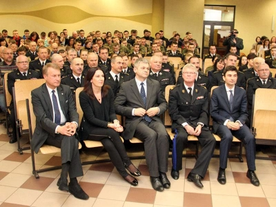 ilustracja aktualności: Komendant Główny Państwowej Straży Pożarnej gościem WSB