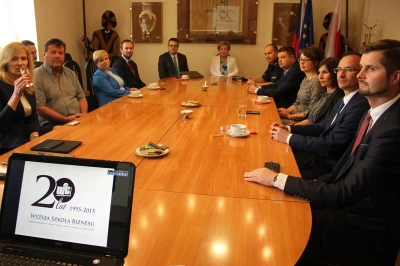 ilustracja aktualności: Maciej Reluga, główny ekonomista BZ WBK, Członek Rady Gospodarczej i Doradca Premiera gościem WSB