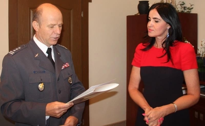 ilustracja aktualności: Gratulacje Szefa Wojewódzkiego Sztabu Wojskowego z okazji jubileuszu Uczelni