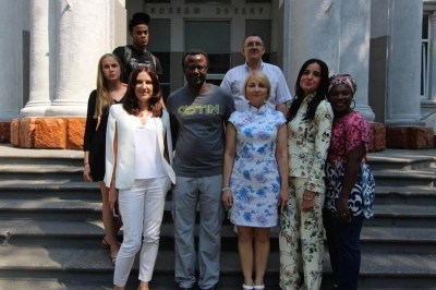 ilustracja aktualności: Władze WSB z wizytą w Kijowie