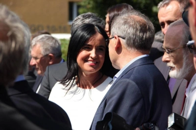 ilustracja aktualności: Wyższa Szkoła Biznesu w Dąbrowie Górniczej na wojewódzkich obchodach Święta Wojska Polskiego