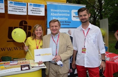 ilustracja aktualności: Stowarzyszenie Absolwentów i Studentów WSB na Festiwalu Ludzi Aktywnych