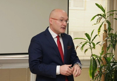 ilustracja aktualności: Wizyta kleryków Wyższego Seminarium Duchownego Diecezji Sosnowieckiej w WSB