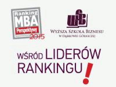 ilustracja aktualności: Wyższa Szkoła Biznesu w Dąbrowie Górniczej w gronie liderów studiów MBA