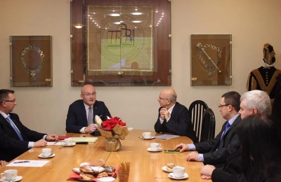 ilustracja aktualności: Eksperci transportu szynowego z wizytą w WSB