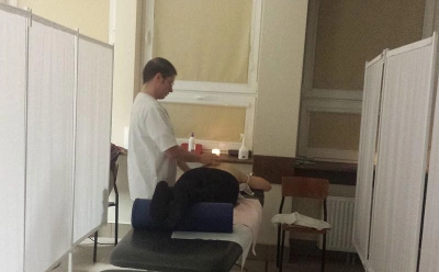 ilustracja aktualności: Studenci fizjoterapii seniorom