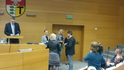 ilustracja aktualności: Brawo Kacper! - student WSB otrzymał nagrodę z rąk Prezydenta Dąbrowy Górniczej dla najlepszego sportowca 