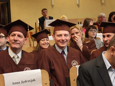 ilustracja aktualności: Gala wręczenia dyplomów absolwentom studiów podyplomowych - 18.03.2016 rok