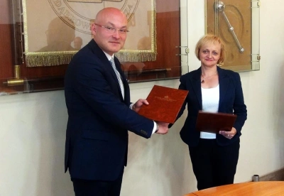 ilustracja aktualności: Zespół Szkół w Libiążu dołączył do Klubu Szkół Partnerskich Wyższej Szkoły Biznesu w Dąbrowie Górniczej