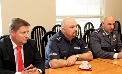 ilustracja aktualności: Komendant Wojewódzki Policji w Katowicach z wizytą w WSB