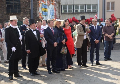 ilustracja aktualności: JM Rektor WSB podczas jubileuszowych obchodów 100-lecia miasta