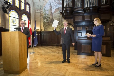 ilustracja aktualności: Władze WSB na uroczystościach otwarcia Konsulatu Honorowego Republiki Austrii