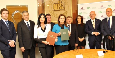 ilustracja aktualności: Prezes ZUS, prof. dr hab. Gertruda Uścińska gościem WSB