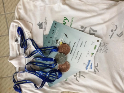 ilustracja aktualności: Kacper Kaproń - student na medalowej fali