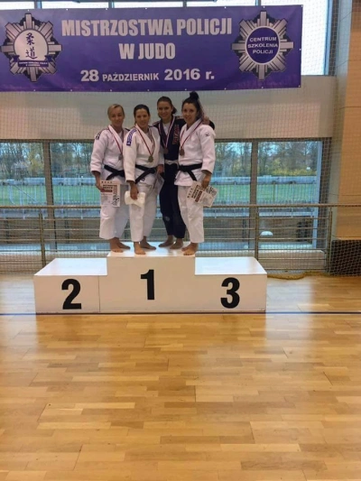 ilustracja aktualności: Studentka Agnieszka Bergier-Karkosz wicemistrzynią Policji w judo