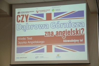 ilustracja aktualności: Dąbrowa Górnicza zna angielski. Udowodniliśmy to!