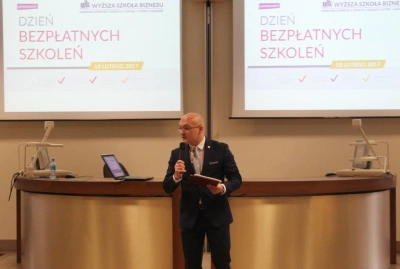 ilustracja aktualności: Dzień Bezpłatnych Szkoleń w Wyższej Szkole Biznesu w Dąbrowie Górniczej 