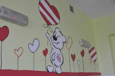 ilustracja aktualności: Serduszkowa sala w Szpitalu Miejskim w Rudzie Śląskiej