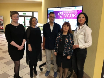 ilustracja aktualności: Przemysław Pająk podczas 14. Festiwalu Nauki: nie bójmy się nowych technologii   