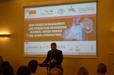ilustracja aktualności: 6 Międzynarodowa Konferencja Naukowa „New trends in management and production engineering - regional, cross-border and global perspectives”