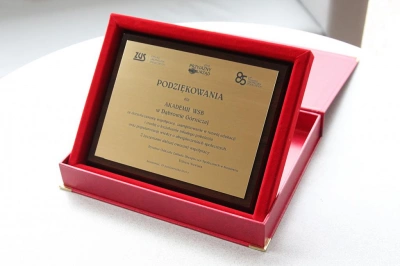 ilustracja aktualności: Jubileusz 85-lecia ZUS - podziękowanie dla Akademii WSB 