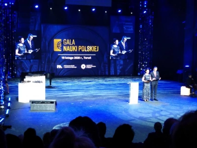 ilustracja aktualności: dr inż. Łukasz Wróblewski nagrodzony podczas Gali Nauki Polskiej 